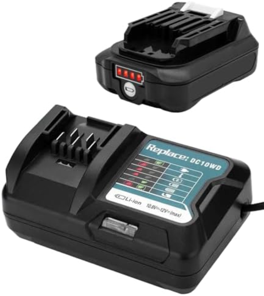 Batteria di ricambio BL1016 BL1021B BL1041B,Caricabatterie per DC10WD DC10SB DC1