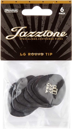 Dunlop Jazztone 207 Gitarren-Plektren LG runde Spitze 477P207 - Bild 4 von 5