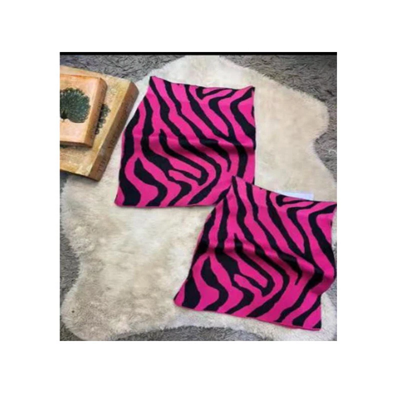 Sexy Falda Corta Para Mujer Estampado Versátil Cebra Rayas Falda Corta Foto 4 de 4