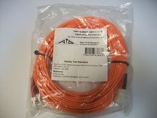 Allen Tel GBSTC-D2-15 Fiber Optic Patchcord, SC To ST Duplex 62.5/125