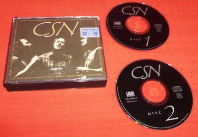 CROSBY STILLS & NASH (CSN) CD X 2 (IN DOUBLE JEWEL CASE) - CARRY ON