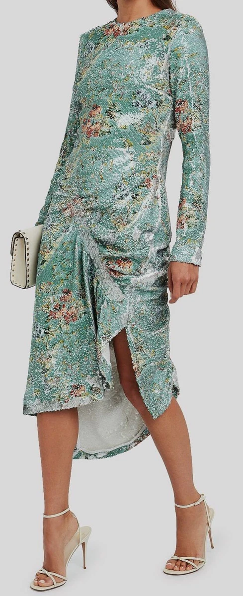 Preen top green dress