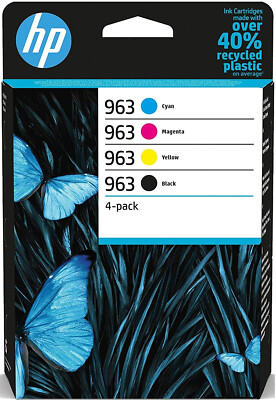 Genuine HP 963, Multipack Ink Cartridges for HP OfficeJet Pro 9010 9012 ...