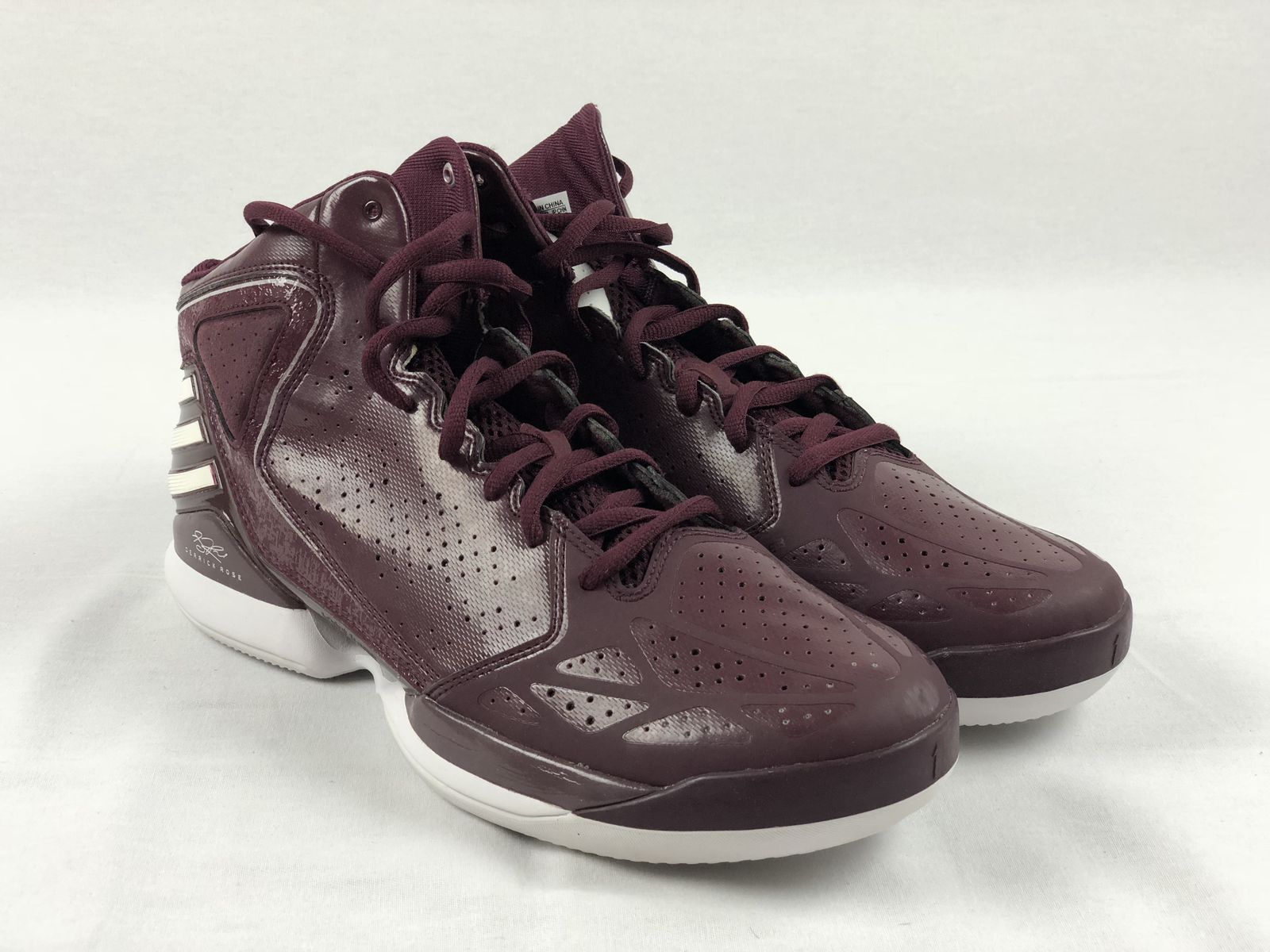 maroon d rose shoes