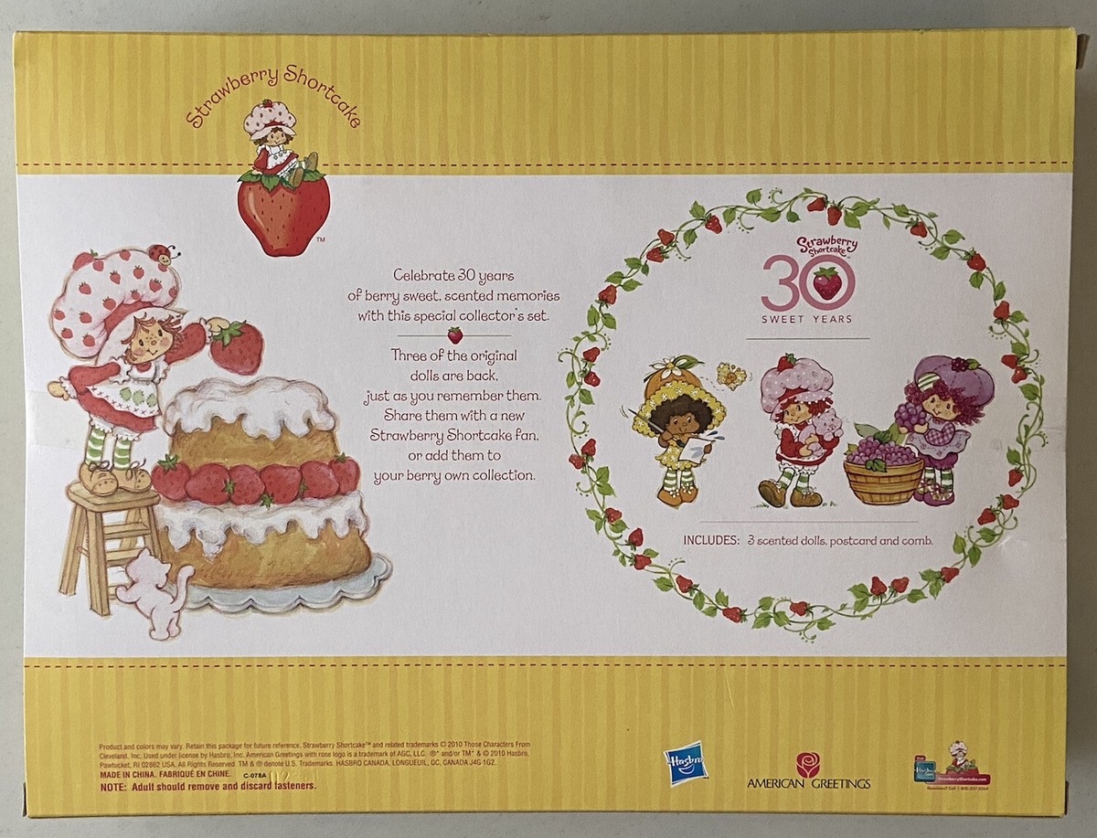 Poupée Strawberry Shortcake Collection 30th Anniversary 2010 - Hasbro