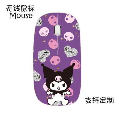 Cartoon Kuromi USB Wireless Mouse Computer Notebook PC Laptop Mouse Anime Mice - Picture 19 of 34