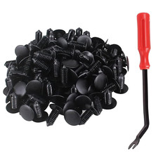 100 Pcs Nylon Fastener Push Pins Universal Fit Electric/Gas Yamaha Golf Cart X-M