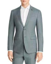 John Varvatos Star USA Bleecker Melange Suit Jacket 498 Size 38S 6C 2123
