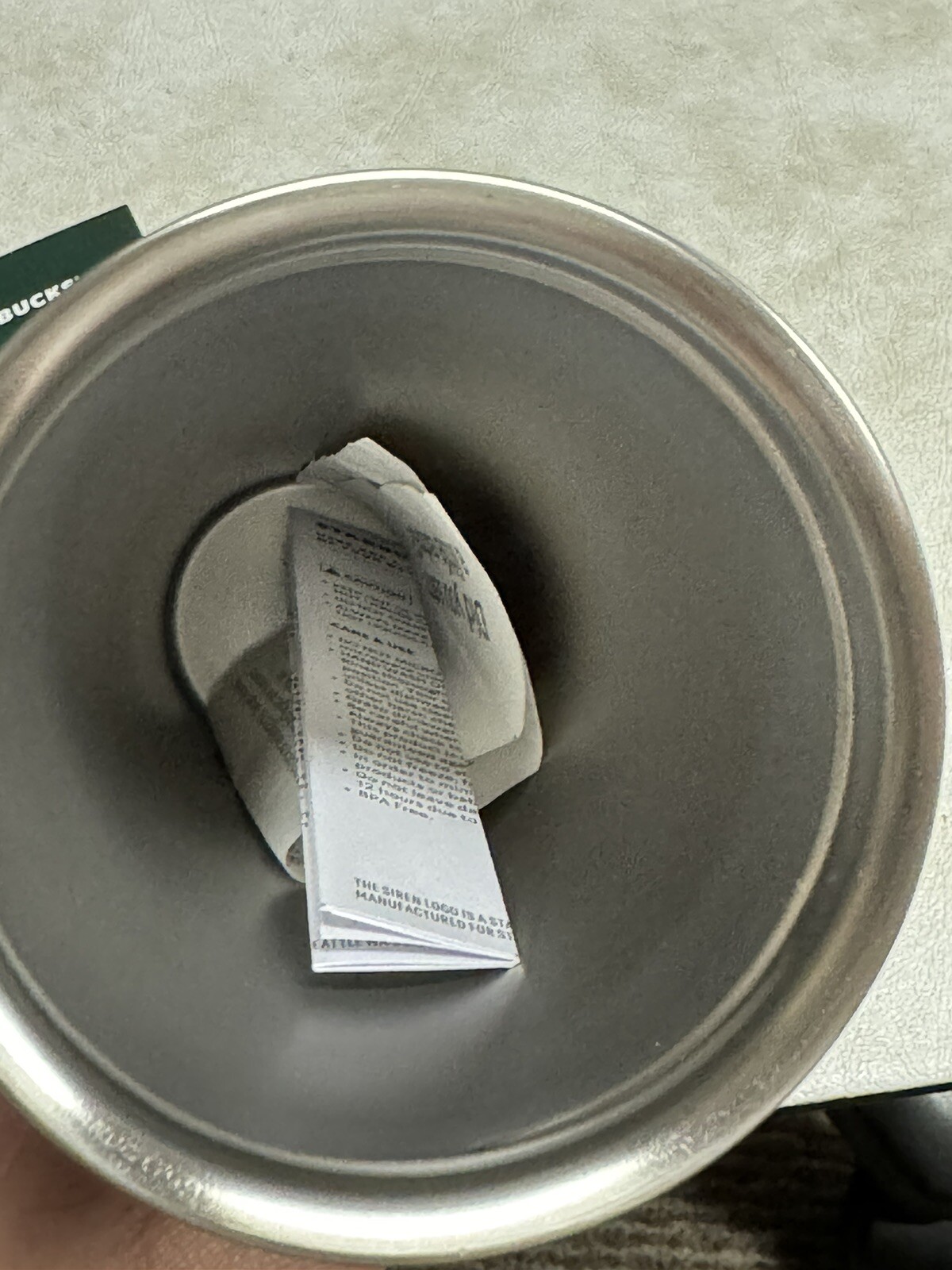 Starbucks 2022 Stainless Steel 16oz Coffee & Tea Refill Tumbler Green