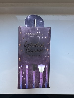 Profusion Cosmetics 5 Stück Celestial Mini Make-up Pinsel Set Brandneu im Karton