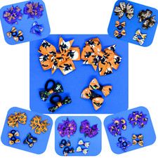 Cute Halloween Hair Band & Clip Set - 6 piece set