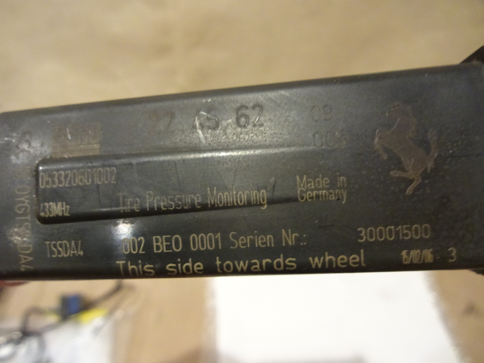 Maserati Quattrporte -TPMS Antenna  P/N 224562