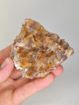  Calcit , Phantom Calcit 2 farbig, Mexico Chihuahua 