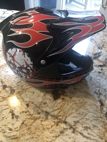 GLX FMVSS 218 Dot skull ATV MOTORCYCLE 