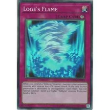 Loge's Flame - DANE-EN091 - Super Rare - 1st Edition - YuGiOh