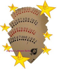 Gezinkte Zauber Karten 52 Blatt Zaubern Trick Magie Magier Magic Zaubertrick 