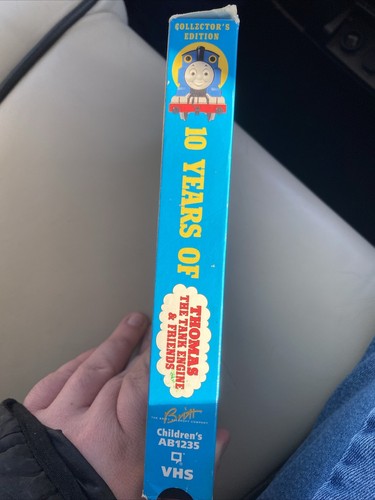 10 Years Of Thomas The Tank Engine & Friends VHS 1999 Very Rare Early Labels - Picture 6 of 8