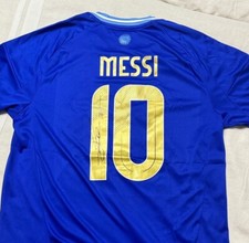 Lionel Messi signed 2022 World Cup signed autographed jersey COA Certificate