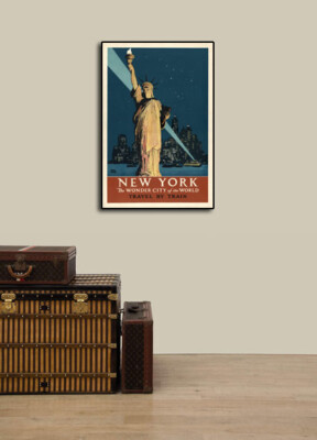 1930s New York - Wonder City of the World Vintage Style Travel