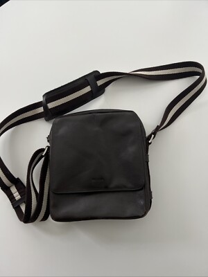 Picard Leather Shoulder Bag Purse Adjustable Strap Medium Brown Good Condition