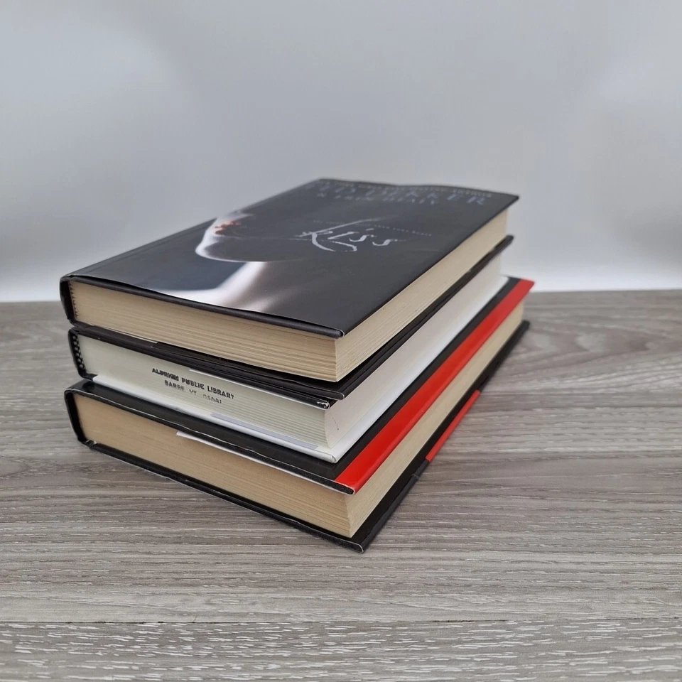 Psychological Thriller Lot of 3 Ted Dekker Hardcover Books Kiss Burn Red HCDJ - Image 3 of 4