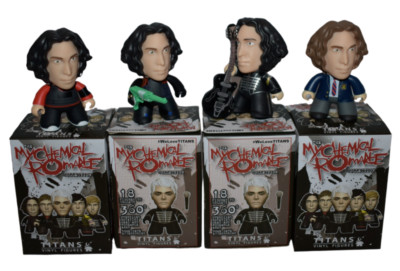 Set of 4 TITANS: The My Chemical Romance 2017 MCR Ray Toro 3'' Vinyl Figures
