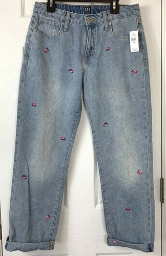New Girls Gap Denim 16 Girlfriend Jeans 