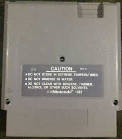 Nintendo Nes Game Collection Top Gun The Second Mission