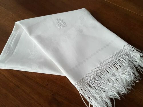 Textiles du XIXe siècle serviettes en lin