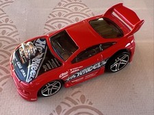 Modellauto Hotwheels Mitsubishi Eclipse 2002 Tuning, Near Mint Rot