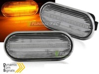 Paar Blinker Repeater Seat Ibiza Von 1996 Bis 2002 Chrom Led Dynamic
