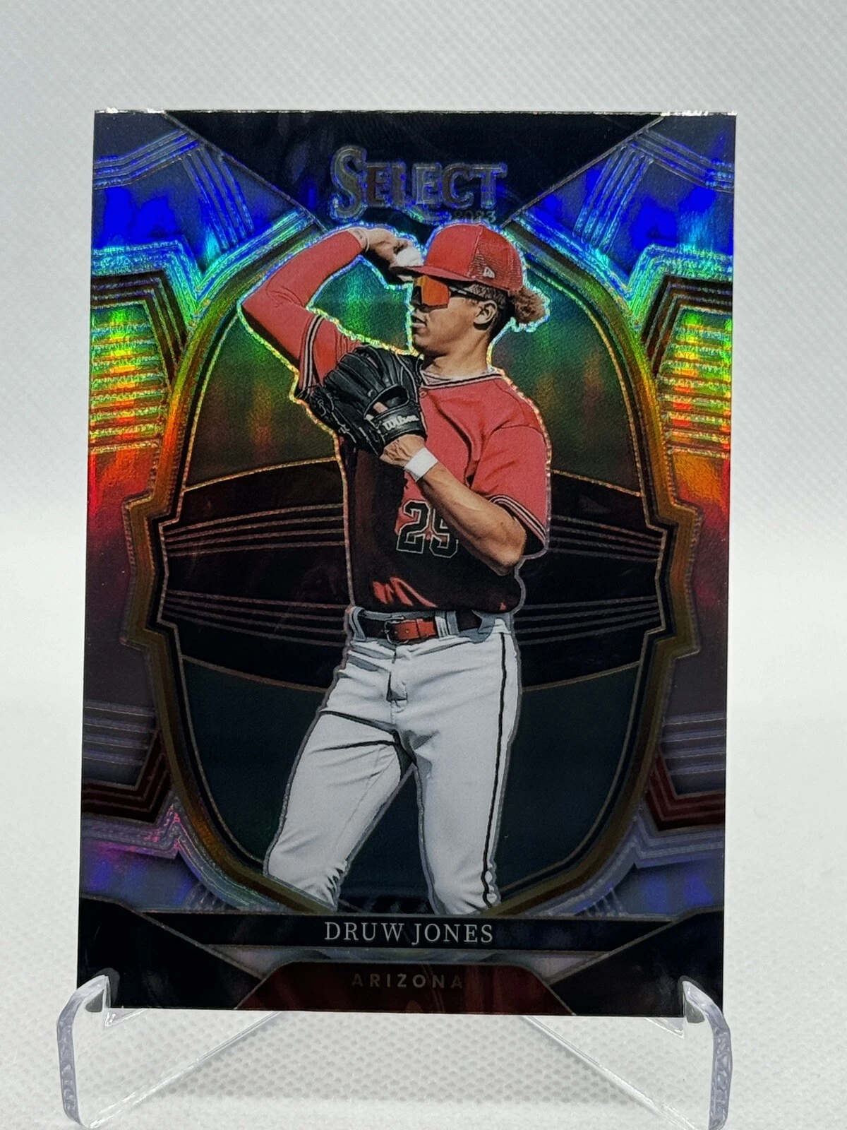 2023 Panini Select #22 DRUW JONES | Silver Prizm