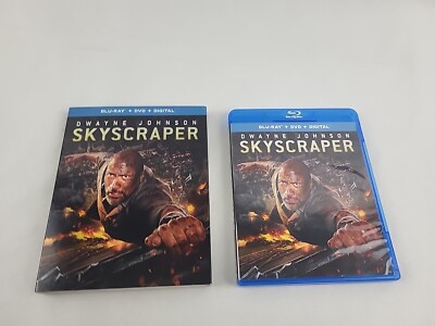 Skyscraper (Blu-ray, 2018) Tested and Working