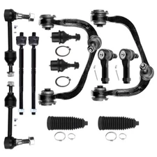 [12pcs] For 2004-2005 Ford F150 Front Upper Control Arm Tie Rod End Sway Bar