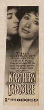 Northern Exposure Vintage Print Ad Rob Morrow Janine Turner Barry Corbin TPA20