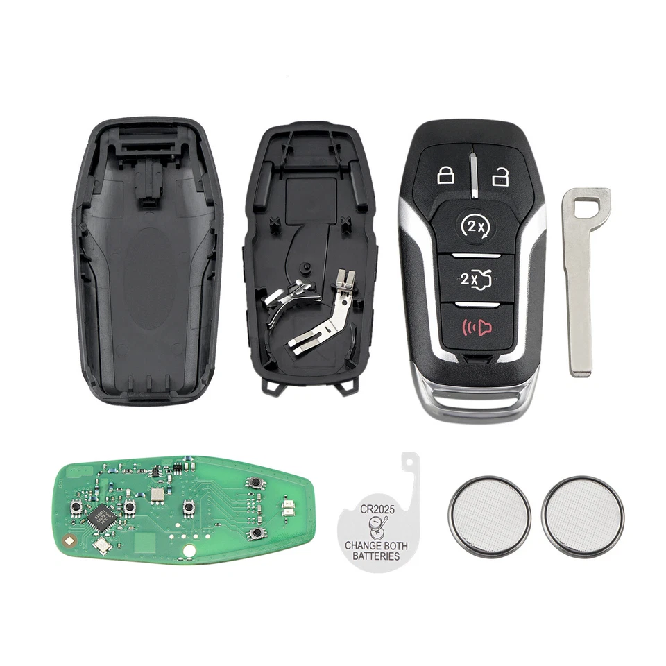 2 para Ford Edge Explorer Mustang Fusion Smart Prox 2015 2016 2017 mando a distancia llavero Foto 4 de 4