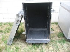 PRODUCTION CASES: 17U Amp Rack Case. EMPTY UNLOADED. 17 SPACE.