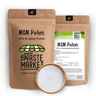 MSM PULVER | 99,9 % rein | GRÖSSENAUSWAHL