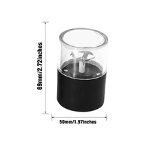 2Inch Electric Herb Grinder Salt Mill Spice Pepper Crusher Mortar Tobacco Grinde
