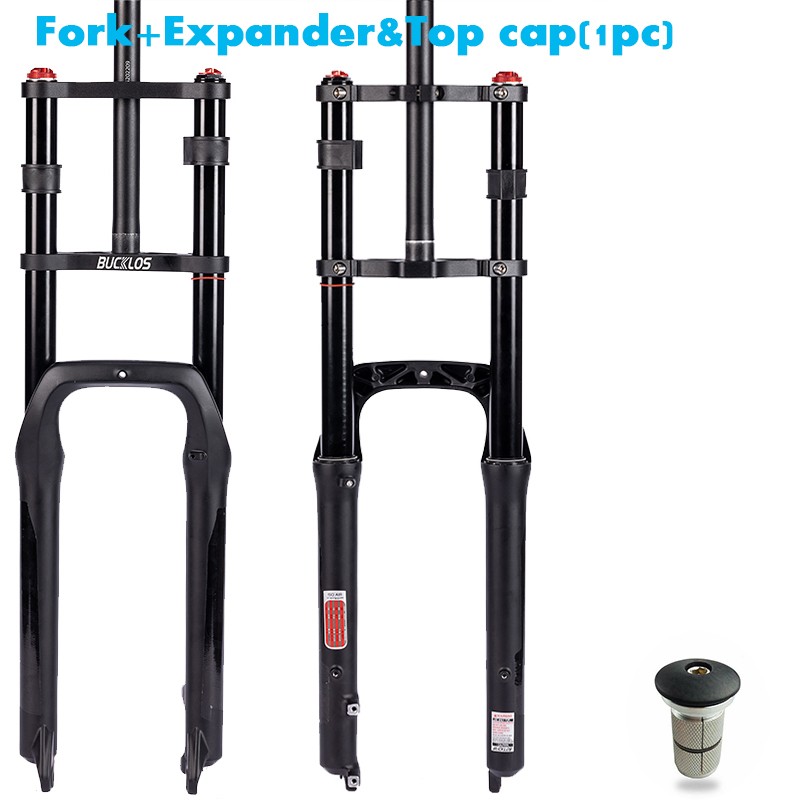 26*4.0" Fat Bucklos MTB Air Suspension Fork Beach/Snow/Electric Bike Forks