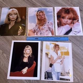 GOLDIE HAWN Rare Vintage Pictorial Press PROMO Publicity Photos Actress Glamour