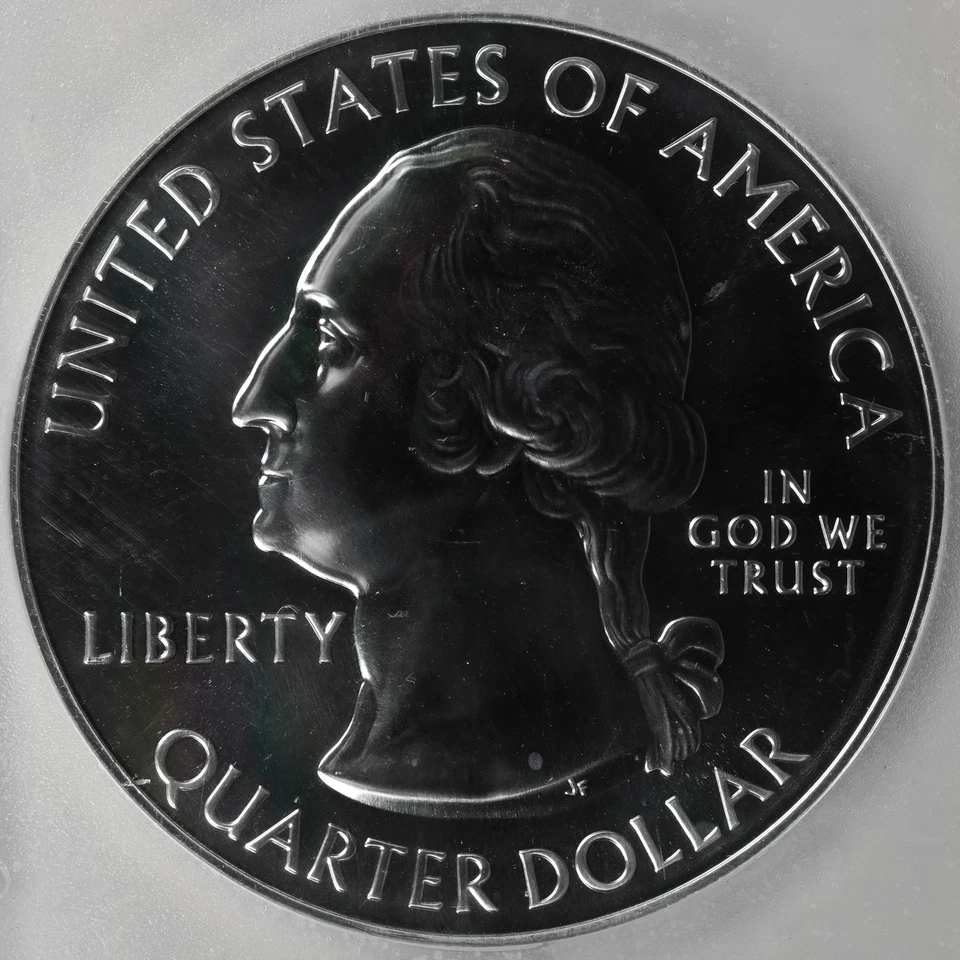 2010 Mount Hood ATB 5 oz Silver Quarter 25c PCGS MS68PL First Strike - Image 4 of 4