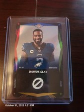 2024 UNO NFL Elite Darius Slay #157 Wild 4 Color SSP Foil Card Eagles