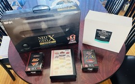 RARE SNK Neo Geo X Gold Limited Edition Complete Set See Description (AS IS)