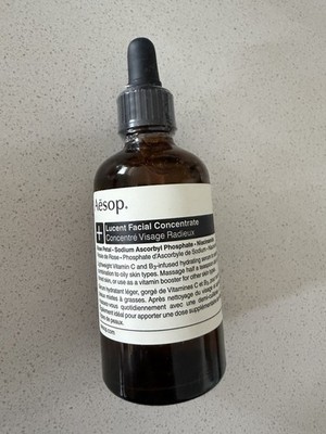 Aesop Lucent Facial Concentrate 2 Oz /60ml  Brand New Sealed