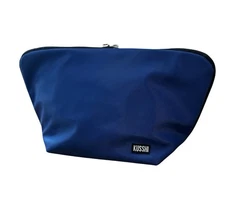 Kusshi Vacationer Fabric Makeup Bag Royal Blue
