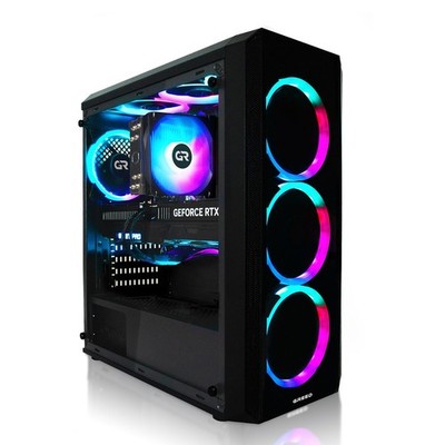 Gaming PC Ryzen 5 4,20GHz 5500 RTX 5050 8GB 16GB RAM 512GB SSD | Win 11 Pro