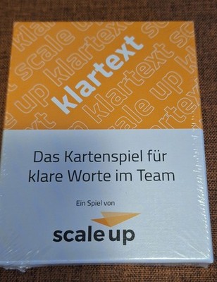 Scale Up Klartext Das Kartenspiel für klare Worte im Team