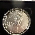 2022 W American Eagle One Ounce Silver Uncirculated Coin BOX COA