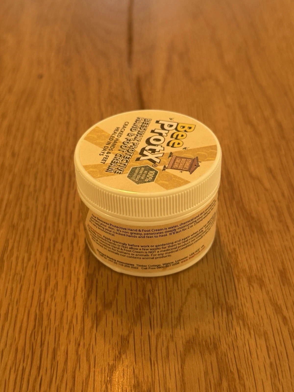 2x Bee Protx Barrier Beeswax Protective Hand & Foot Cream 1oz 28.5g Tubs - New 6